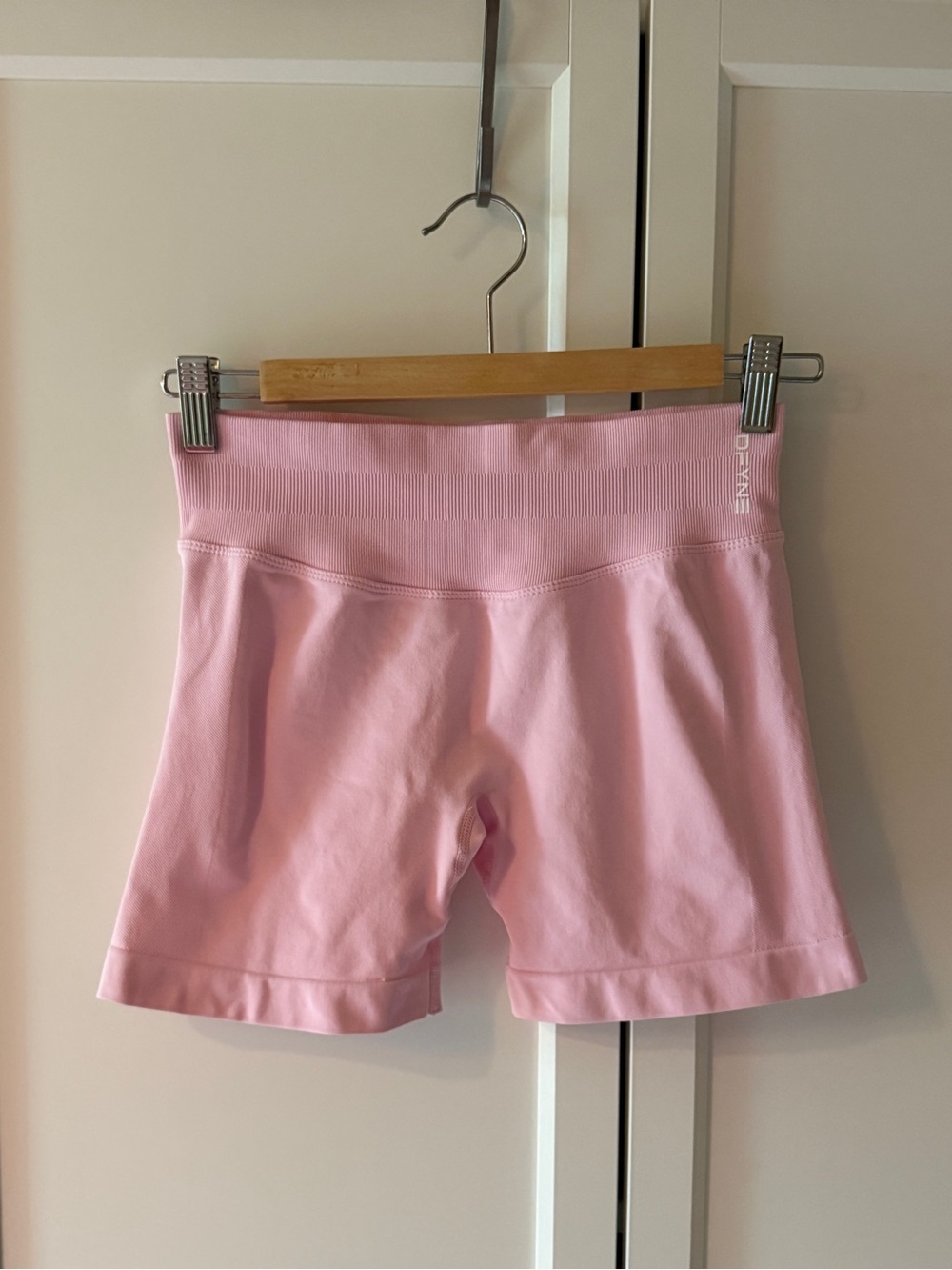 Pink DFYNE Impact Shorts 4.5” small